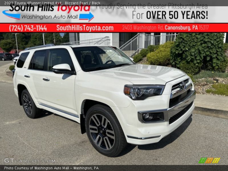 Blizzard Pearl / Black 2023 Toyota 4Runner Limited 4x4