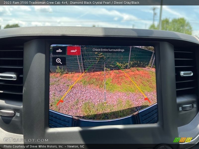 Diamond Black Crystal Pearl / Diesel Gray/Black 2023 Ram 3500 Tradesman Crew Cab 4x4