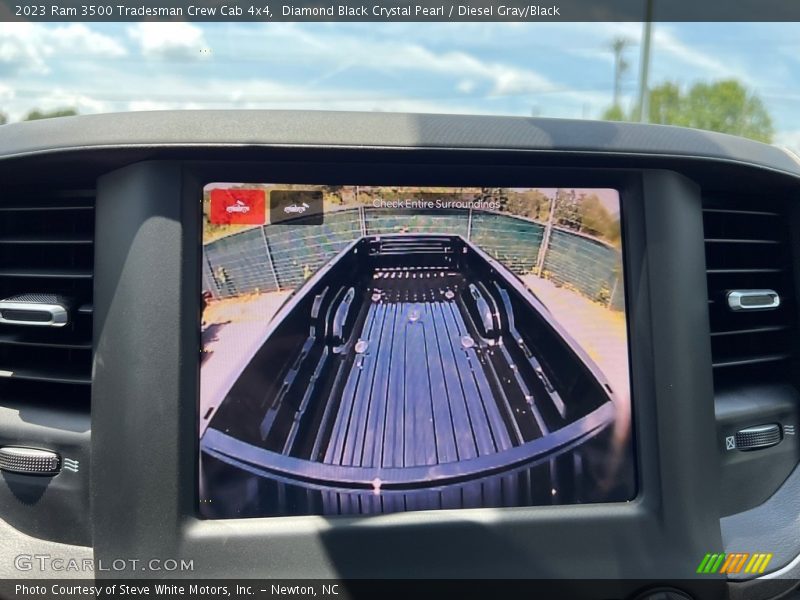 Diamond Black Crystal Pearl / Diesel Gray/Black 2023 Ram 3500 Tradesman Crew Cab 4x4