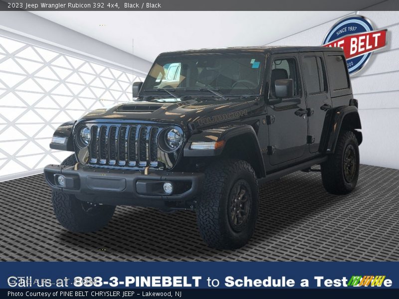 Black / Black 2023 Jeep Wrangler Rubicon 392 4x4
