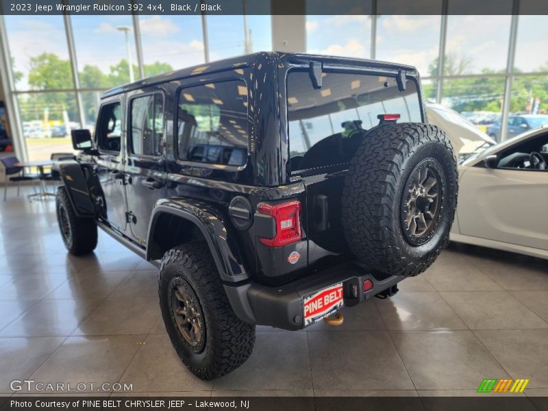 Black / Black 2023 Jeep Wrangler Rubicon 392 4x4