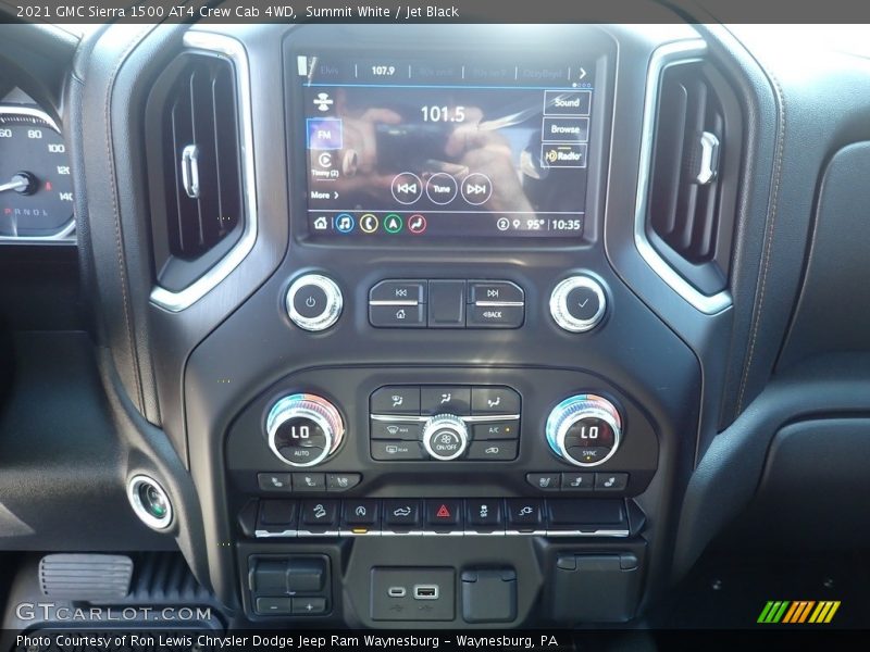 Controls of 2021 Sierra 1500 AT4 Crew Cab 4WD