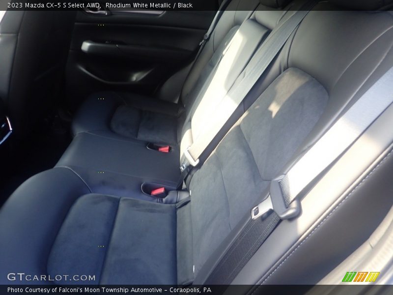 Rhodium White Metallic / Black 2023 Mazda CX-5 S Select AWD