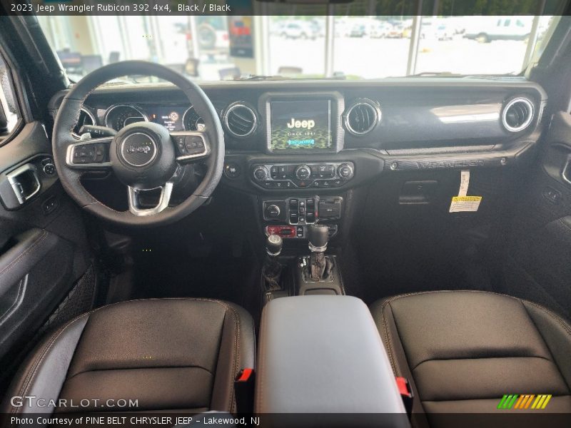 Front Seat of 2023 Wrangler Rubicon 392 4x4