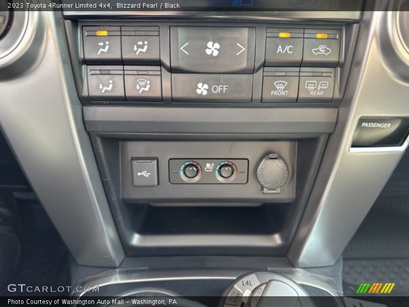 Controls of 2023 4Runner Limited 4x4