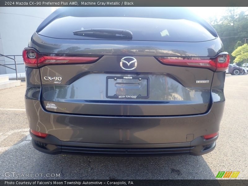 Machine Gray Metallic / Black 2024 Mazda CX-90 Preferred Plus AWD