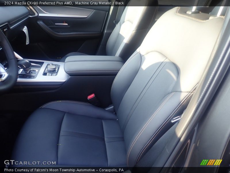 Machine Gray Metallic / Black 2024 Mazda CX-90 Preferred Plus AWD