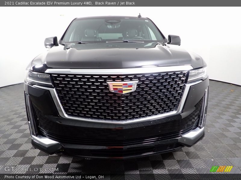 Black Raven / Jet Black 2021 Cadillac Escalade ESV Premium Luxury 4WD