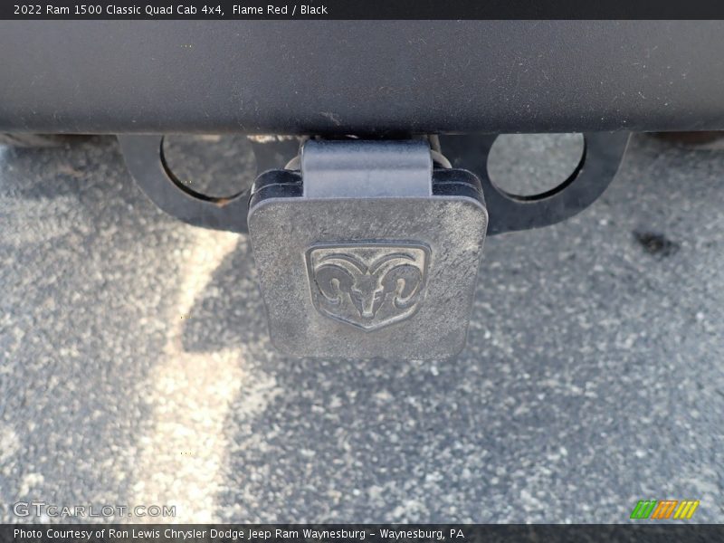 Flame Red / Black 2022 Ram 1500 Classic Quad Cab 4x4