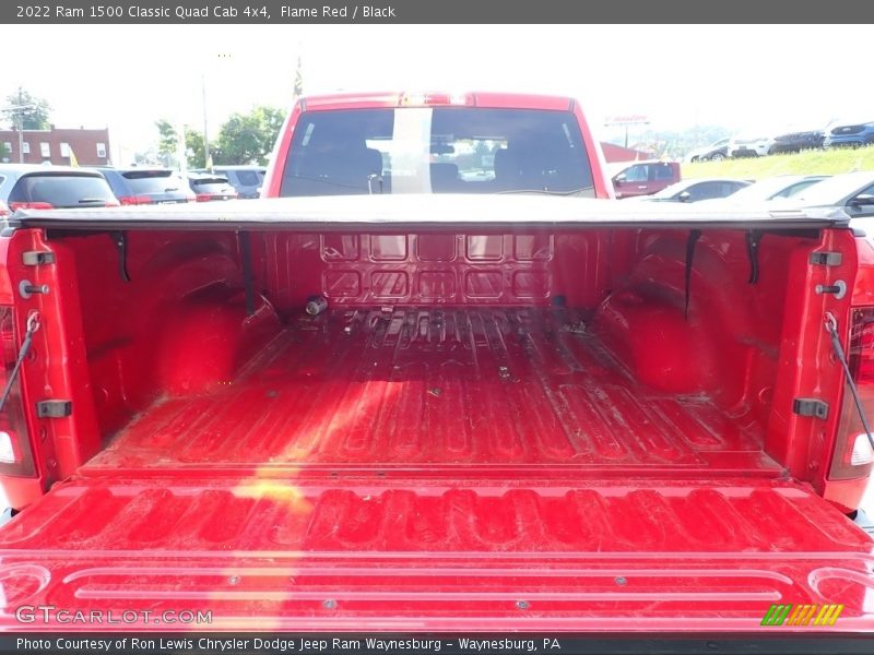 Flame Red / Black 2022 Ram 1500 Classic Quad Cab 4x4