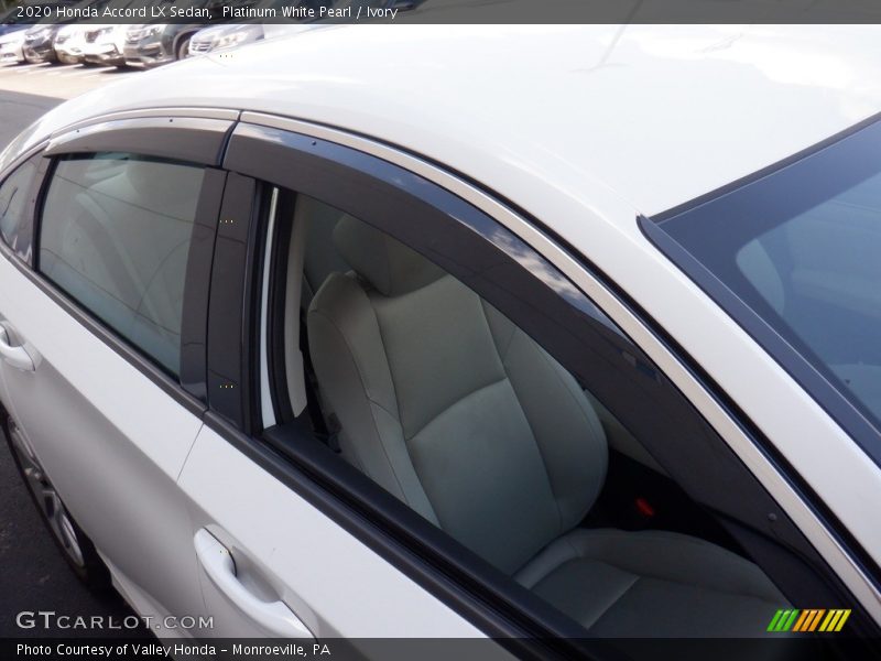Platinum White Pearl / Ivory 2020 Honda Accord LX Sedan