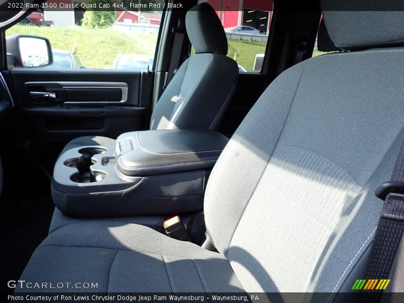 Flame Red / Black 2022 Ram 1500 Classic Quad Cab 4x4