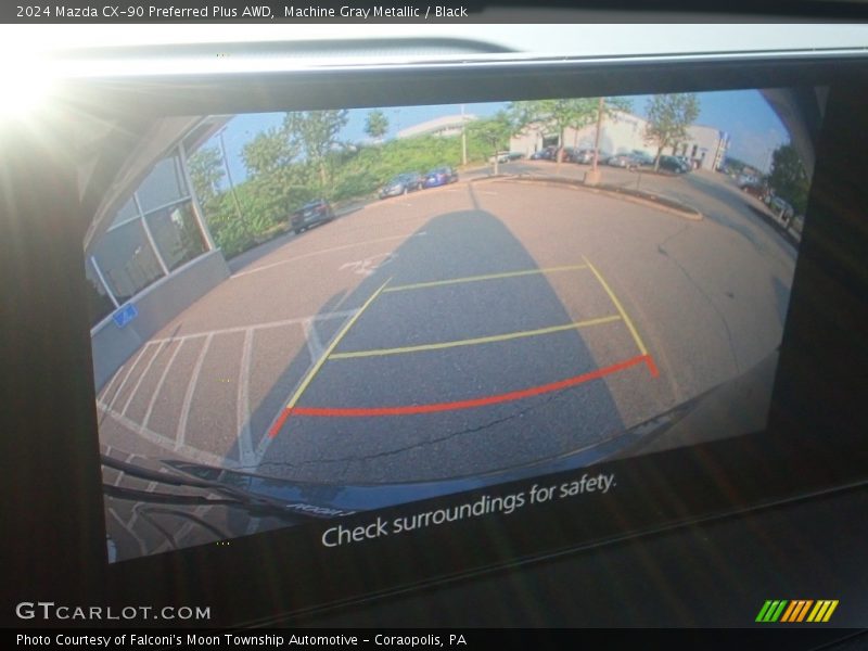 Machine Gray Metallic / Black 2024 Mazda CX-90 Preferred Plus AWD