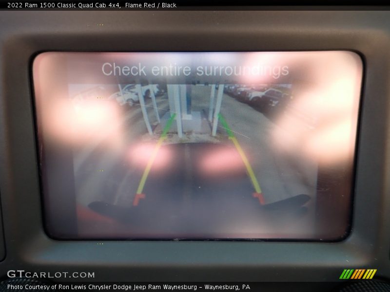 Flame Red / Black 2022 Ram 1500 Classic Quad Cab 4x4