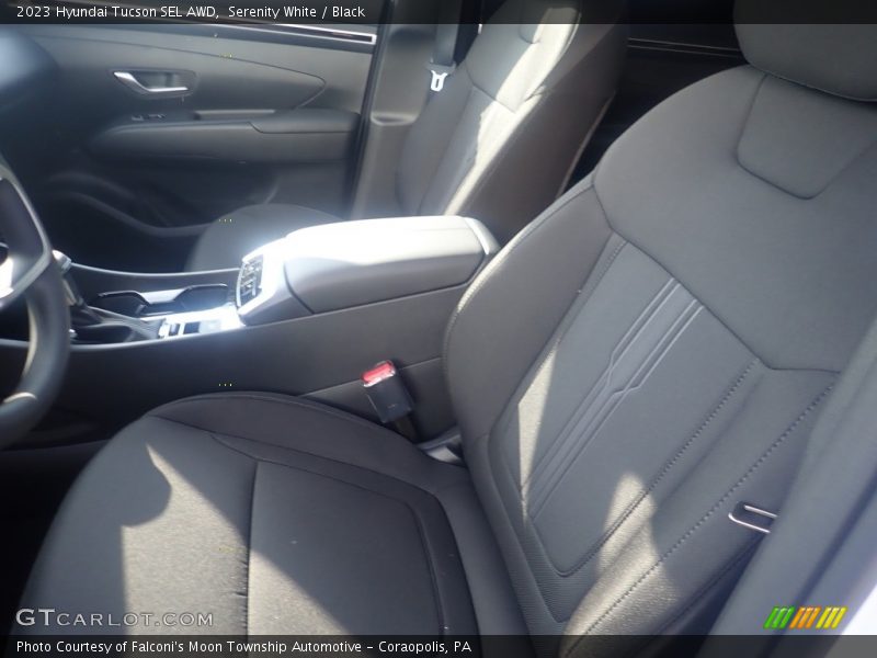 Serenity White / Black 2023 Hyundai Tucson SEL AWD