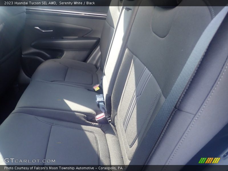 Serenity White / Black 2023 Hyundai Tucson SEL AWD