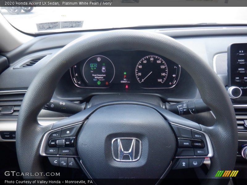  2020 Accord LX Sedan Steering Wheel