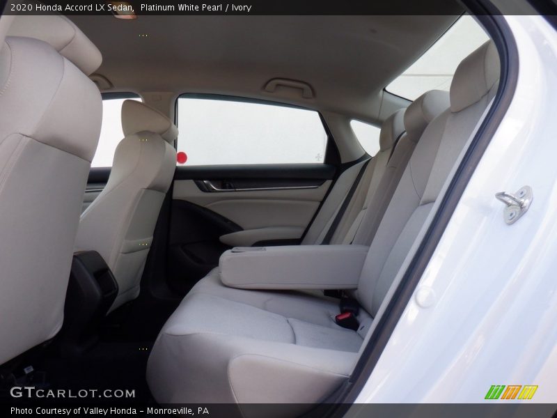 Platinum White Pearl / Ivory 2020 Honda Accord LX Sedan