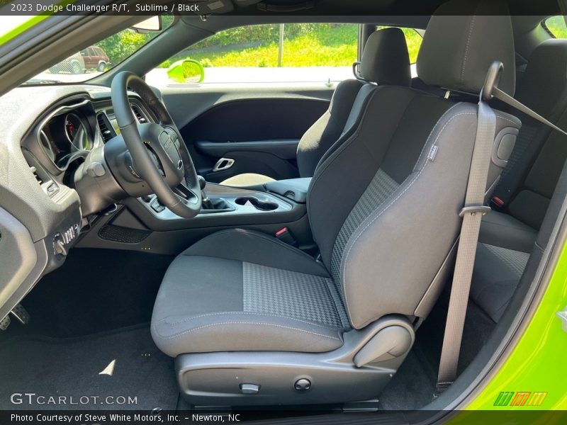 Front Seat of 2023 Challenger R/T