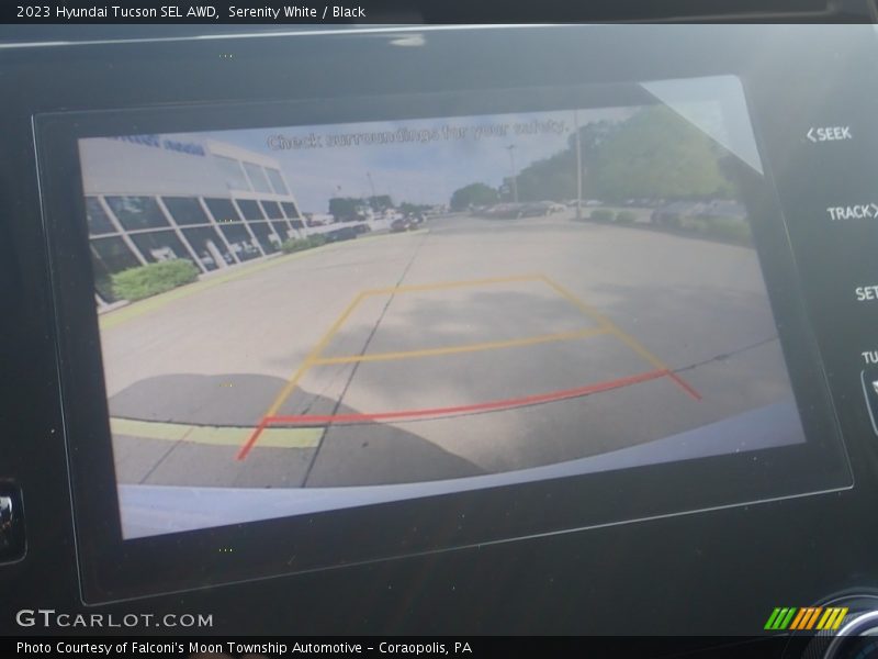 Serenity White / Black 2023 Hyundai Tucson SEL AWD