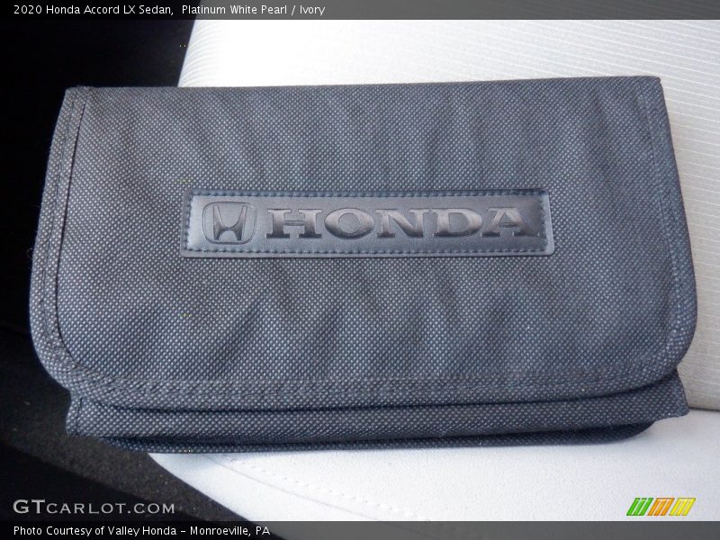 Platinum White Pearl / Ivory 2020 Honda Accord LX Sedan