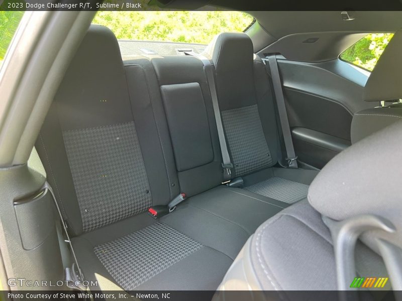 Rear Seat of 2023 Challenger R/T