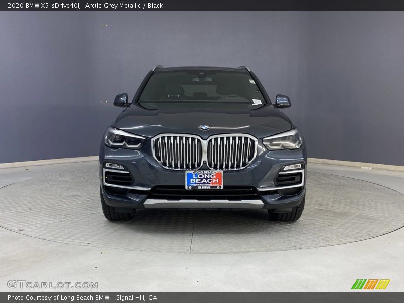 Arctic Grey Metallic / Black 2020 BMW X5 sDrive40i