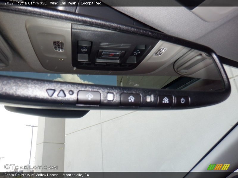 Wind Chill Pearl / Cockpit Red 2022 Toyota Camry XSE