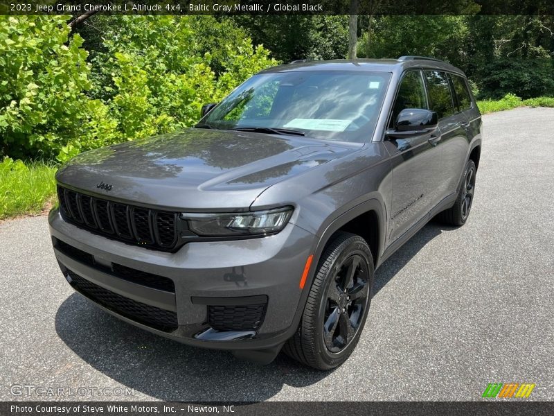 Baltic Gray Metallic / Global Black 2023 Jeep Grand Cherokee L Altitude 4x4