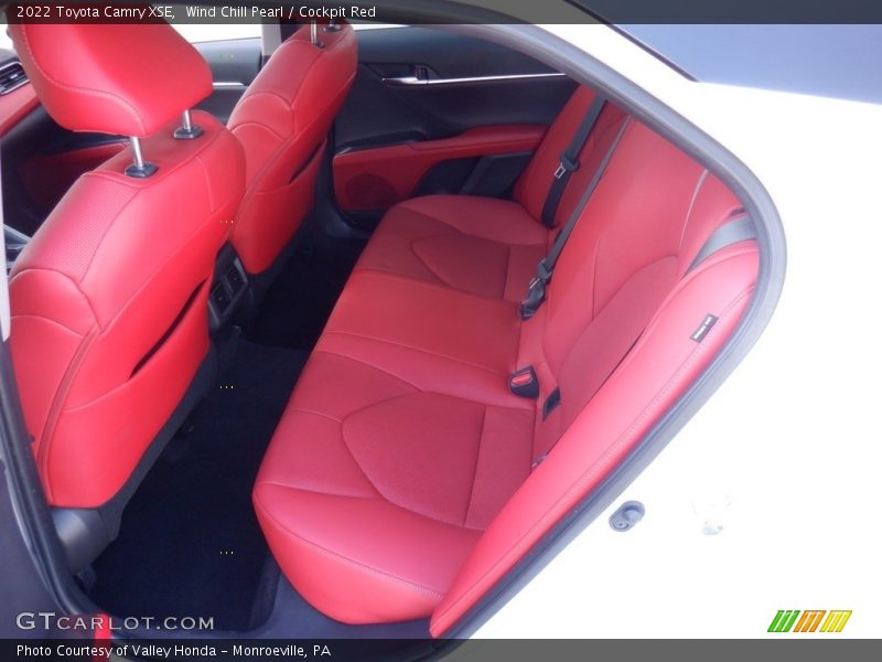 Rear Seat of 2022 Camry XSE