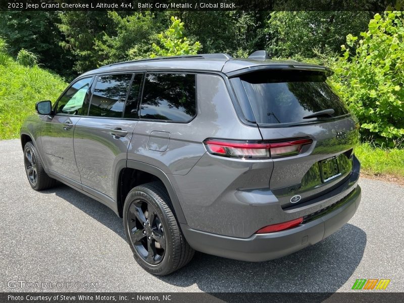 Baltic Gray Metallic / Global Black 2023 Jeep Grand Cherokee L Altitude 4x4