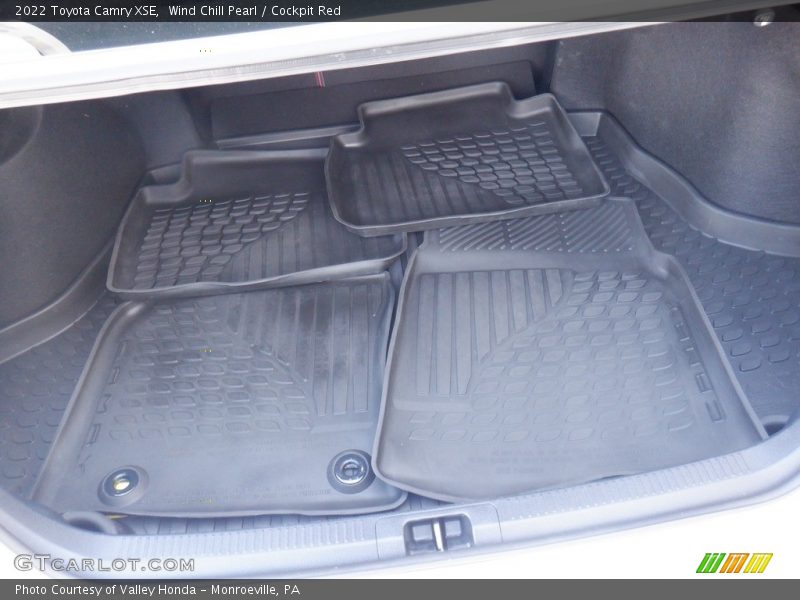  2022 Camry XSE Trunk