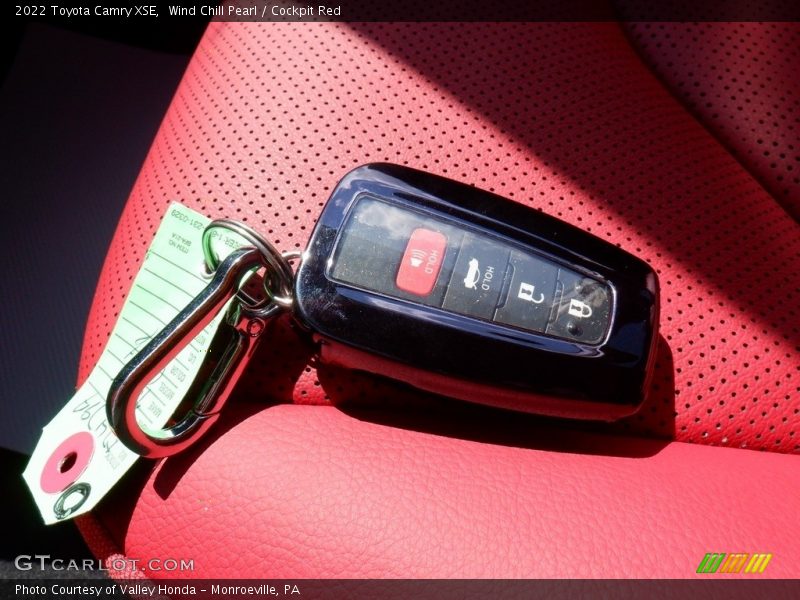 Keys of 2022 Camry XSE