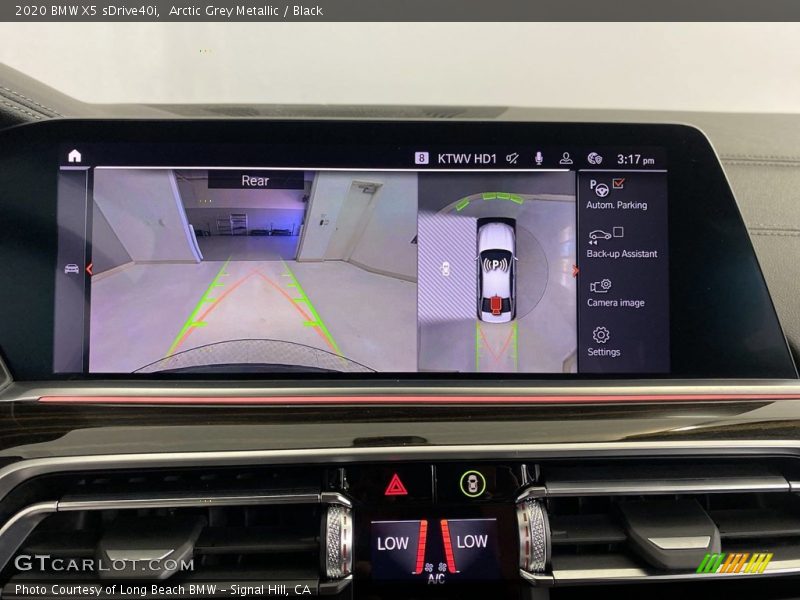 Arctic Grey Metallic / Black 2020 BMW X5 sDrive40i