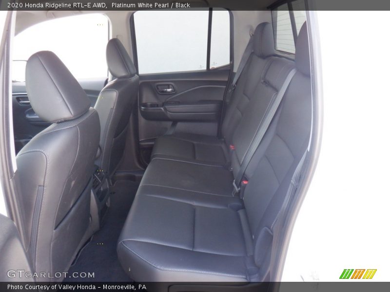 Platinum White Pearl / Black 2020 Honda Ridgeline RTL-E AWD
