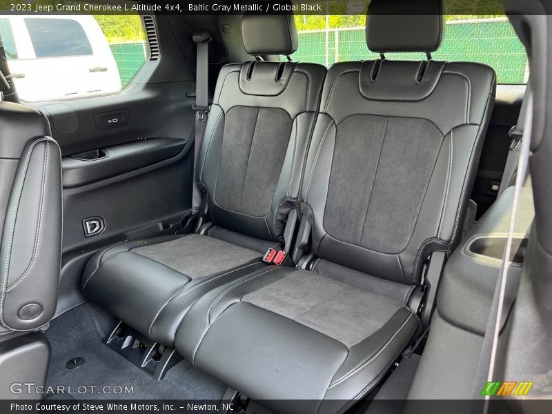 Rear Seat of 2023 Grand Cherokee L Altitude 4x4