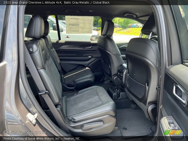 Rear Seat of 2023 Grand Cherokee L Altitude 4x4