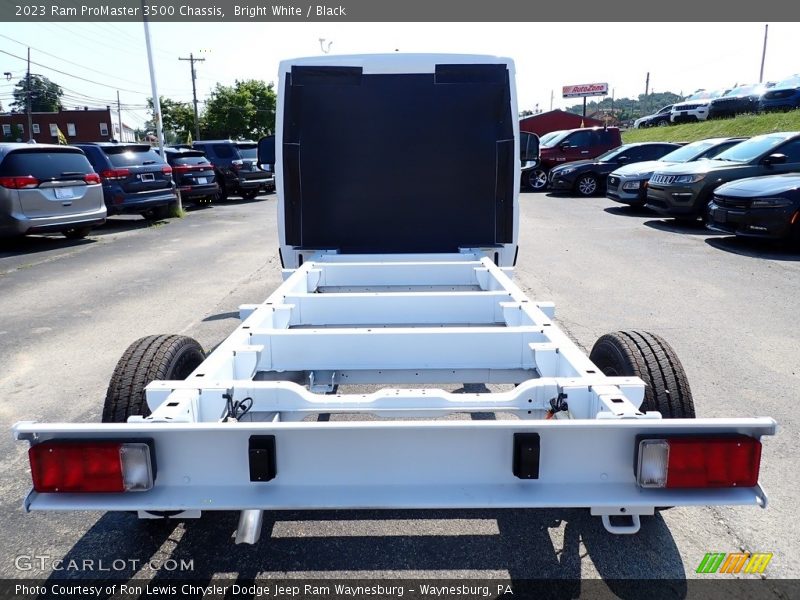 Bright White / Black 2023 Ram ProMaster 3500 Chassis
