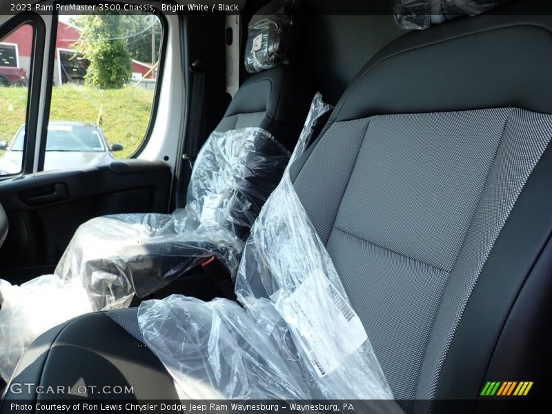 Front Seat of 2023 ProMaster 3500 Chassis