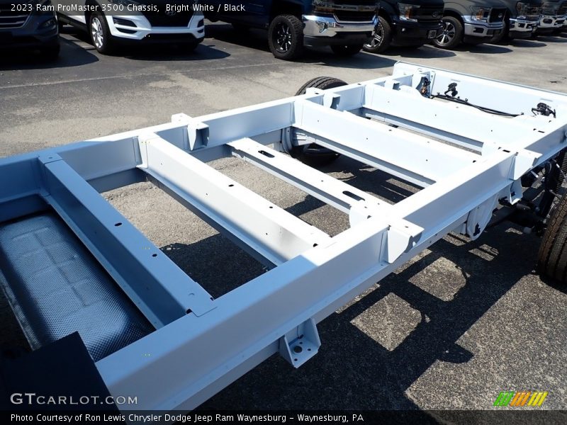 Undercarriage of 2023 ProMaster 3500 Chassis