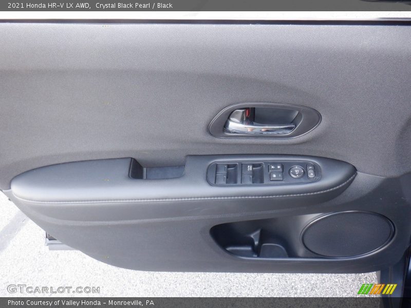 Crystal Black Pearl / Black 2021 Honda HR-V LX AWD