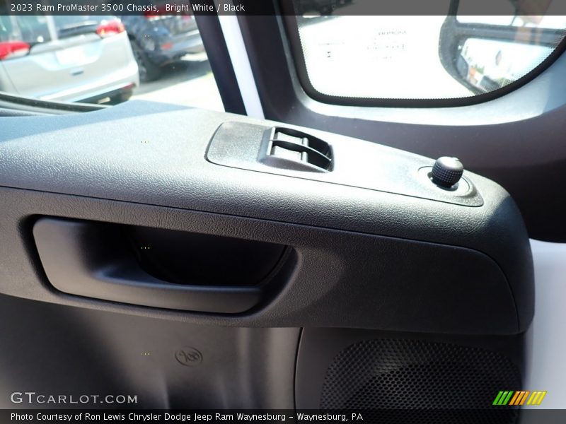 Bright White / Black 2023 Ram ProMaster 3500 Chassis