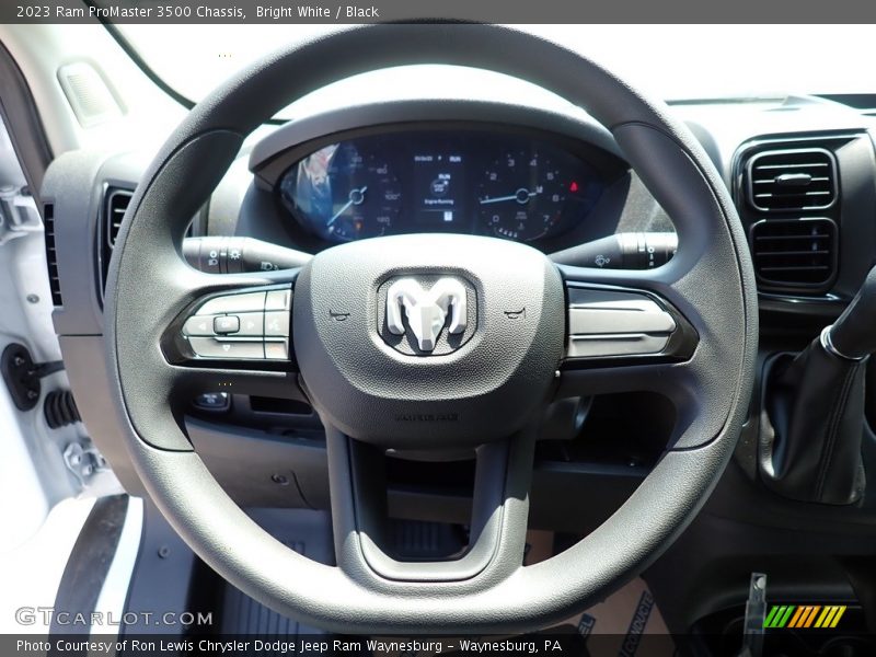  2023 ProMaster 3500 Chassis Steering Wheel