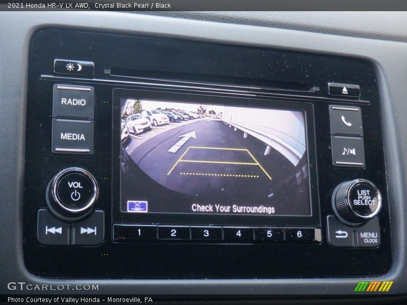 Crystal Black Pearl / Black 2021 Honda HR-V LX AWD