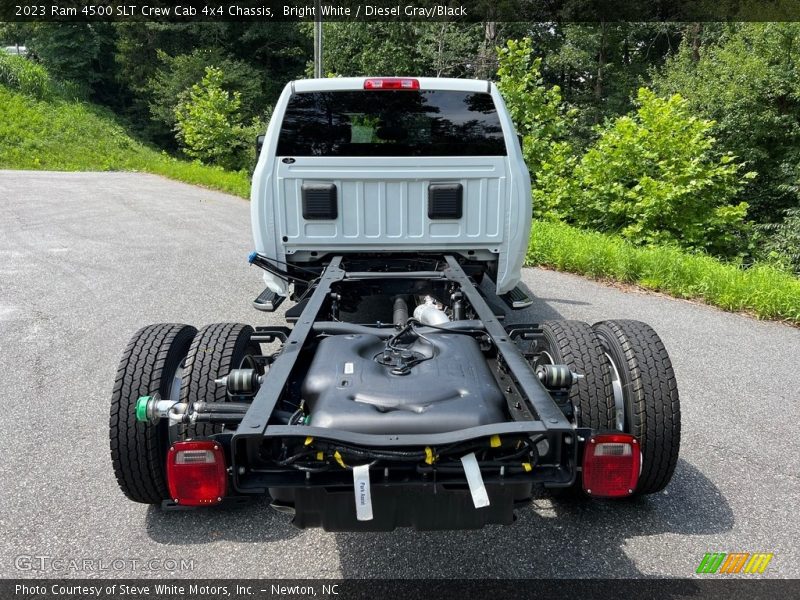 Bright White / Diesel Gray/Black 2023 Ram 4500 SLT Crew Cab 4x4 Chassis