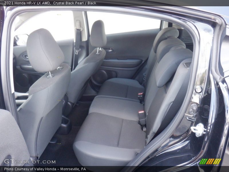 Crystal Black Pearl / Black 2021 Honda HR-V LX AWD