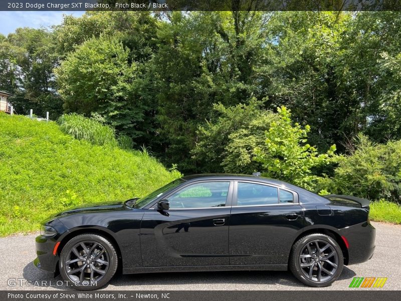  2023 Charger SXT Blacktop Pitch Black