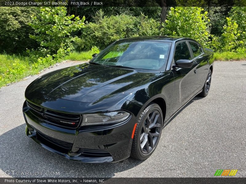 Pitch Black / Black 2023 Dodge Charger SXT Blacktop