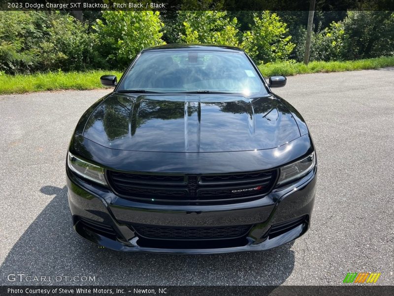 Pitch Black / Black 2023 Dodge Charger SXT Blacktop