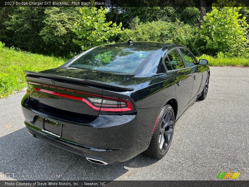 Pitch Black / Black 2023 Dodge Charger SXT Blacktop